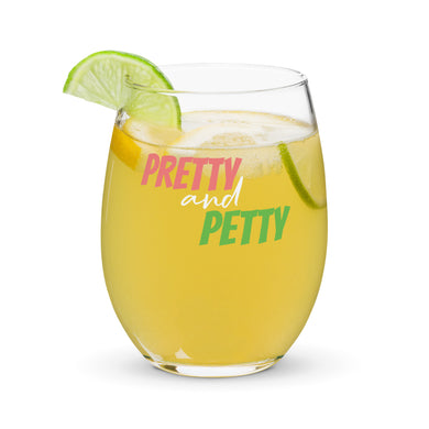 Petty & Petty Stemless Wine Glass