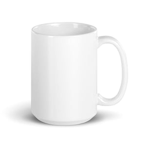 Pretty & Petty White Glossy Mug