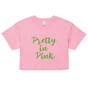 Pretty in Pink Women’s Crop Top