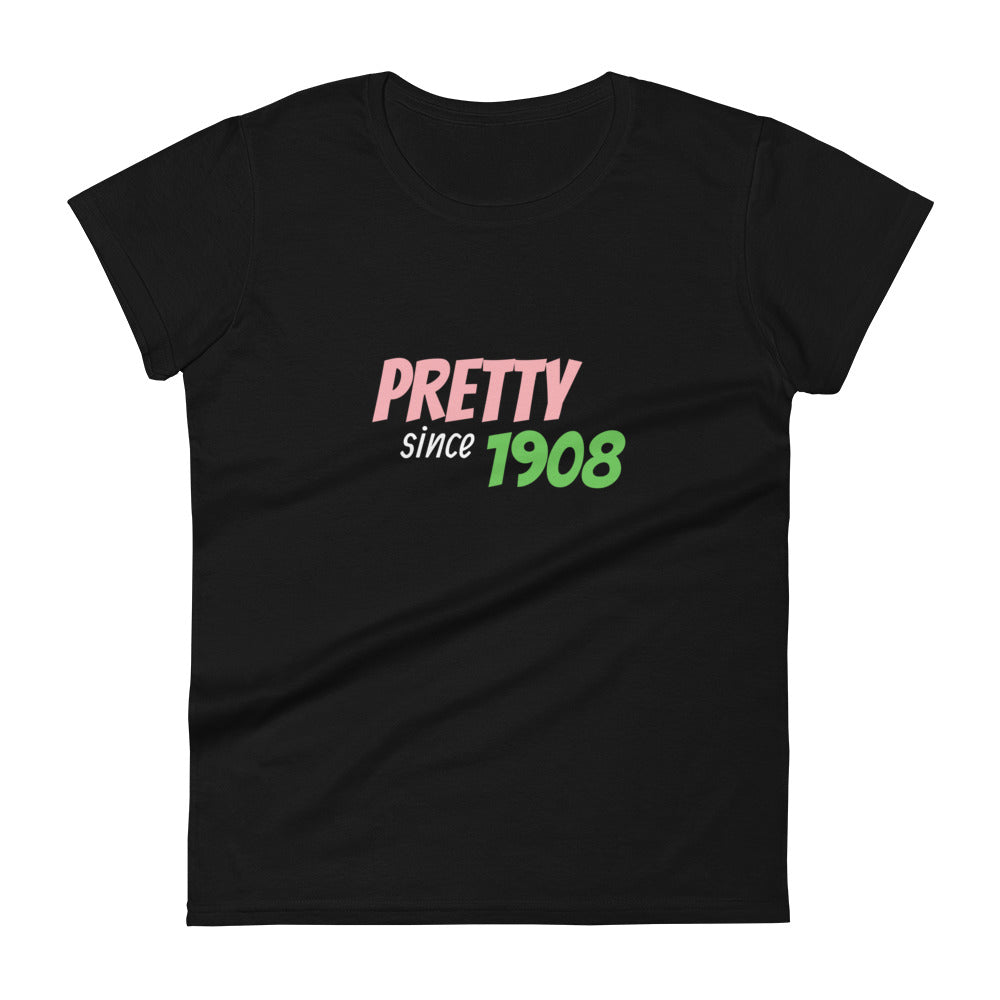 Pretty Since 1908 Fitted T-Shirt