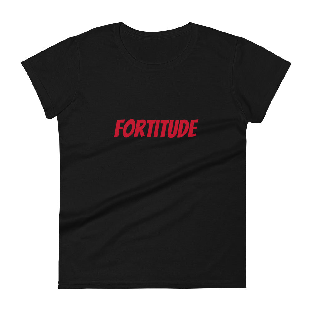 Fortitude Fitted T-Shirt (red)