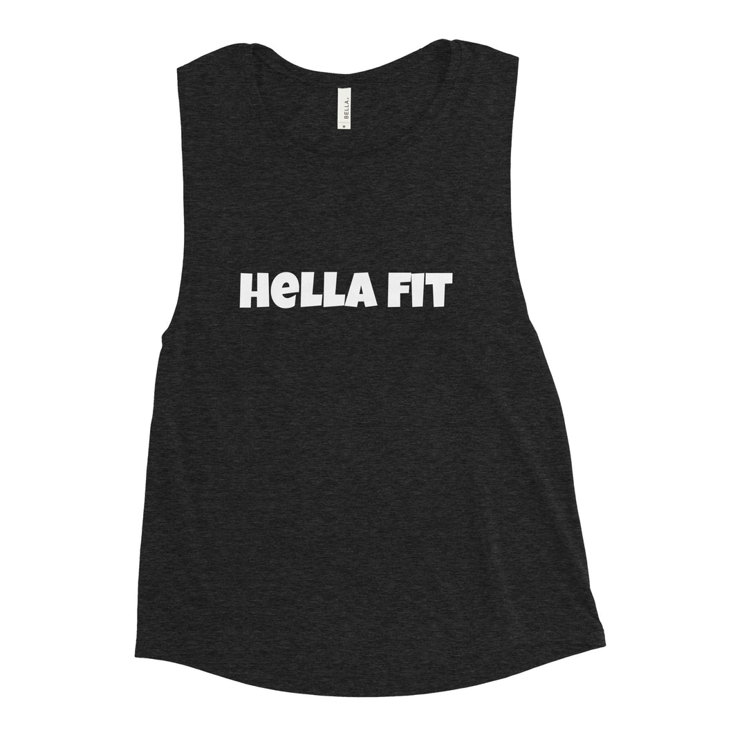 Hella Fit Ladies’ Muscle Tank