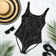Black Ice One-Piece Swimsuit (plus size available)