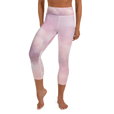 Purple Space Capri Leggings