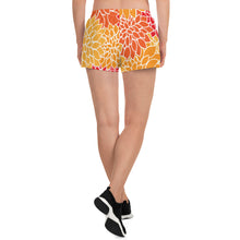 Orange Crush Women's Athletic Short Shorts
