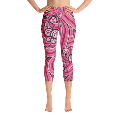 Pink Passion Capri Leggings