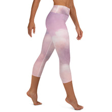 Purple Space Capri Leggings