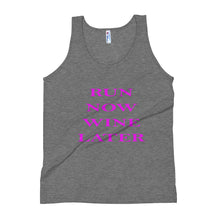 Run Now Wine Later Tank Top