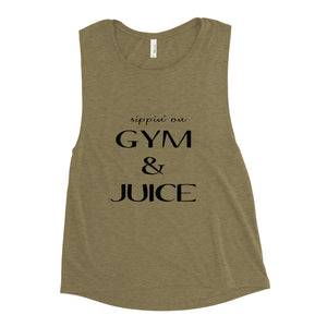 Gym & Juice Ladies’ Muscle Tank
