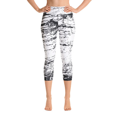 White Widow Capri Leggings