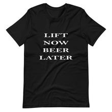 Lift Now Beer Later Short-Sleeve T-Shirt